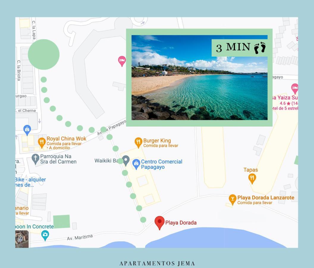 Apartamento Jema, A Un Paso De La Playa Playa Blanca  Extérieur photo